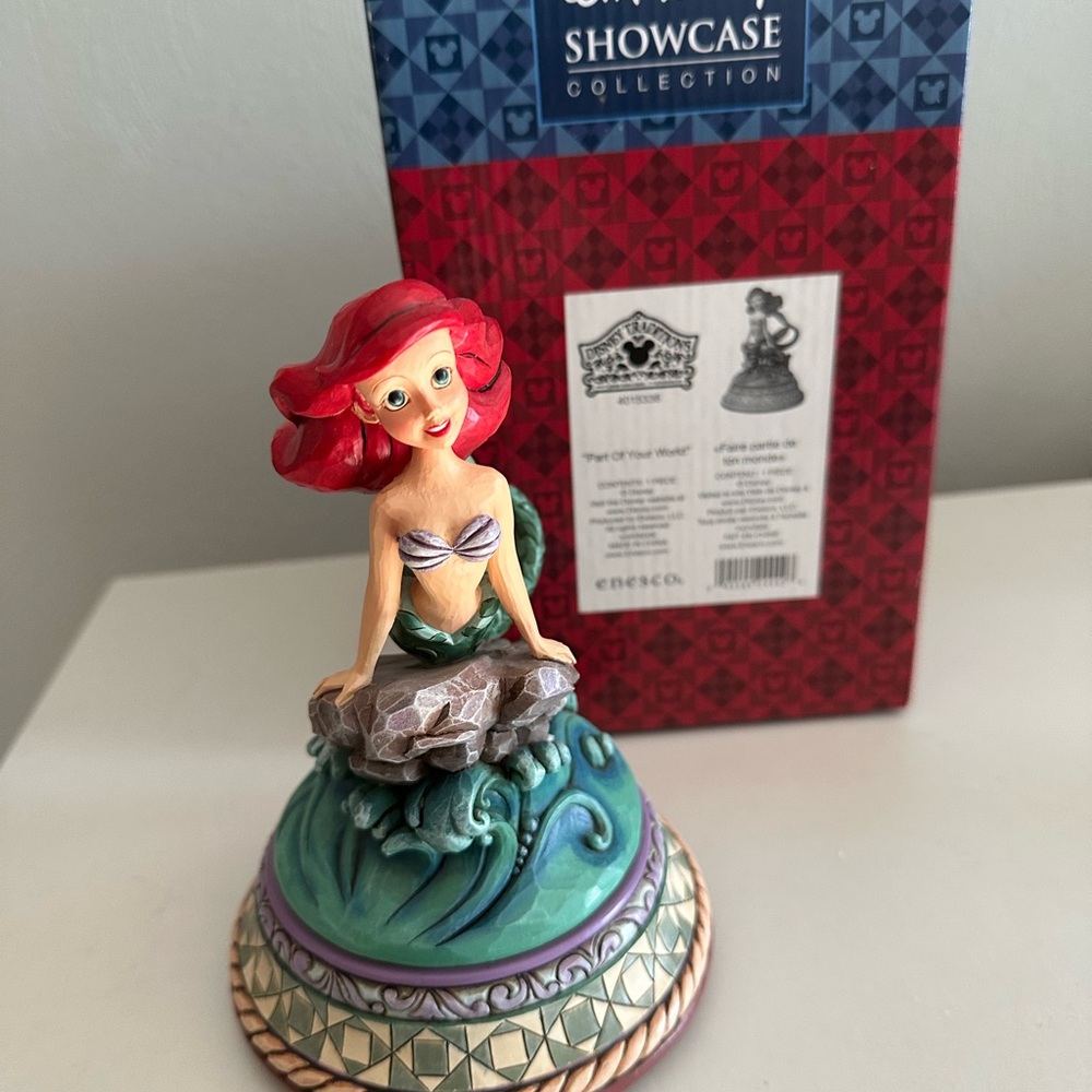 Jim Shore Part of Your World Ariel Musical Box Disney The Little Mermaid